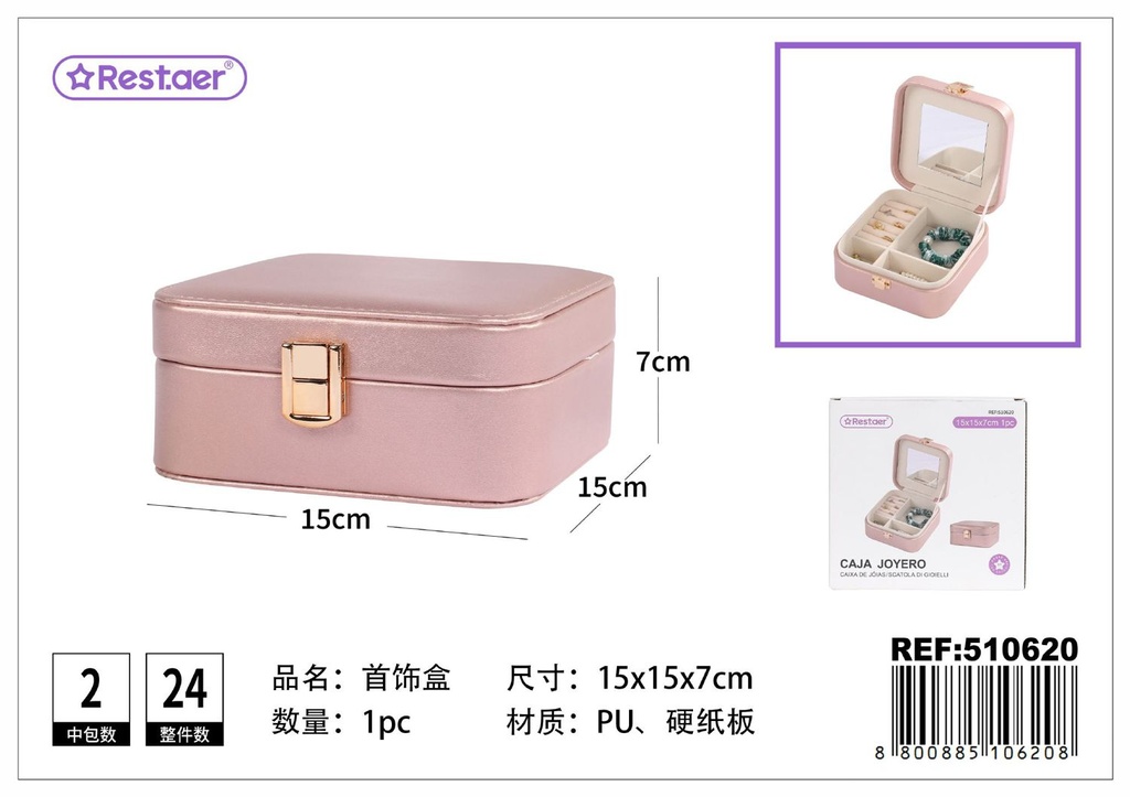 Caja joyero de acrílico - Artículos de belleza