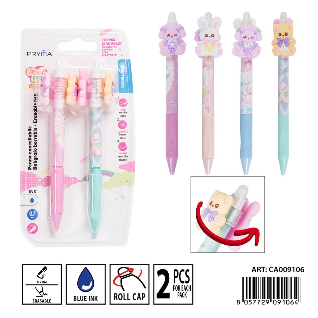 Bolígrafo borrable Magic Roll 0.7mm - Artículos de escritura