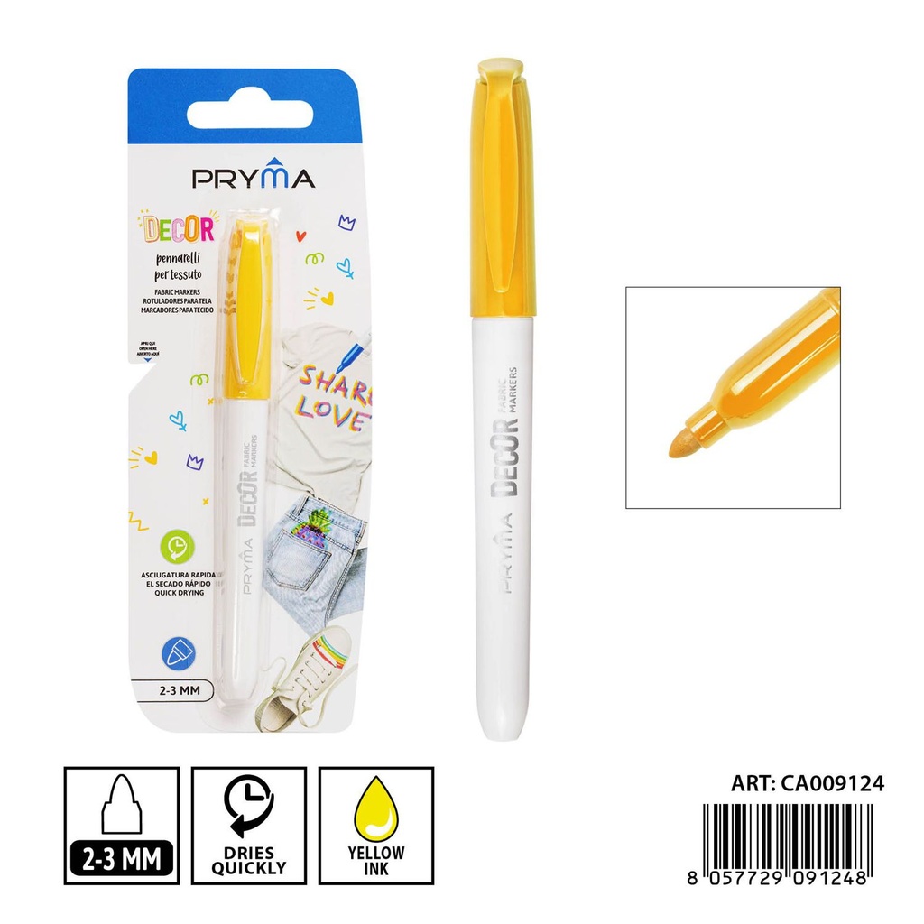 Ratulado de tela punto redondo 2-3mm de color amarillo - Artículos de dibujo