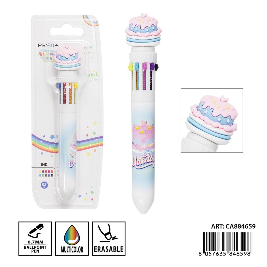 Bolígrafo de 10 colores 0.7mm - Herramientas de escritura