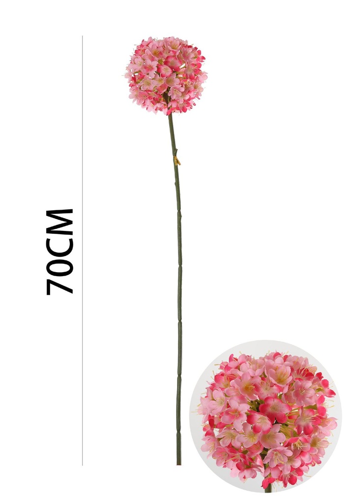 Ramo de flores artificiales - Cebolla en 70 cm