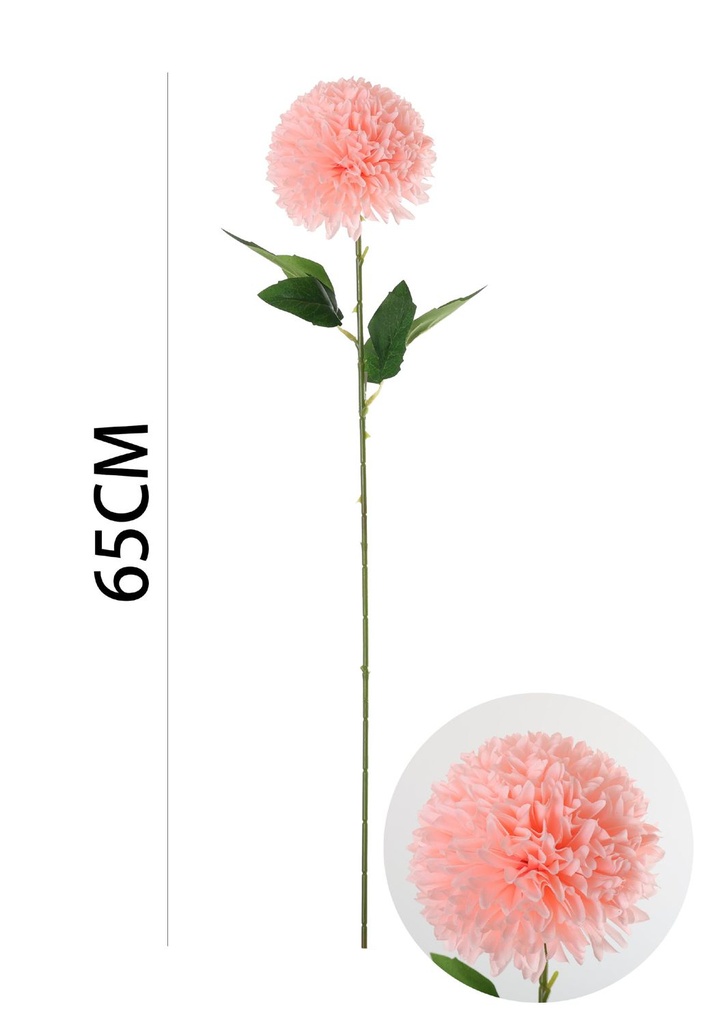 Ramo de flores artificiales - Crisantemo en 65 cm