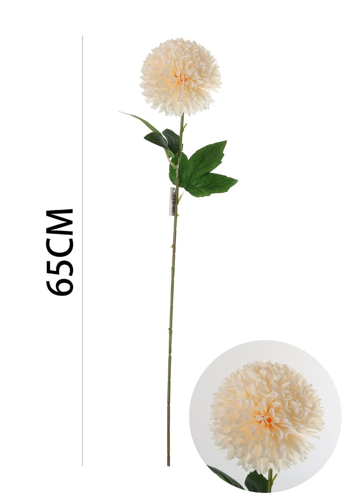 Ramo de flores artificiales - Crisantemo en 65 cm