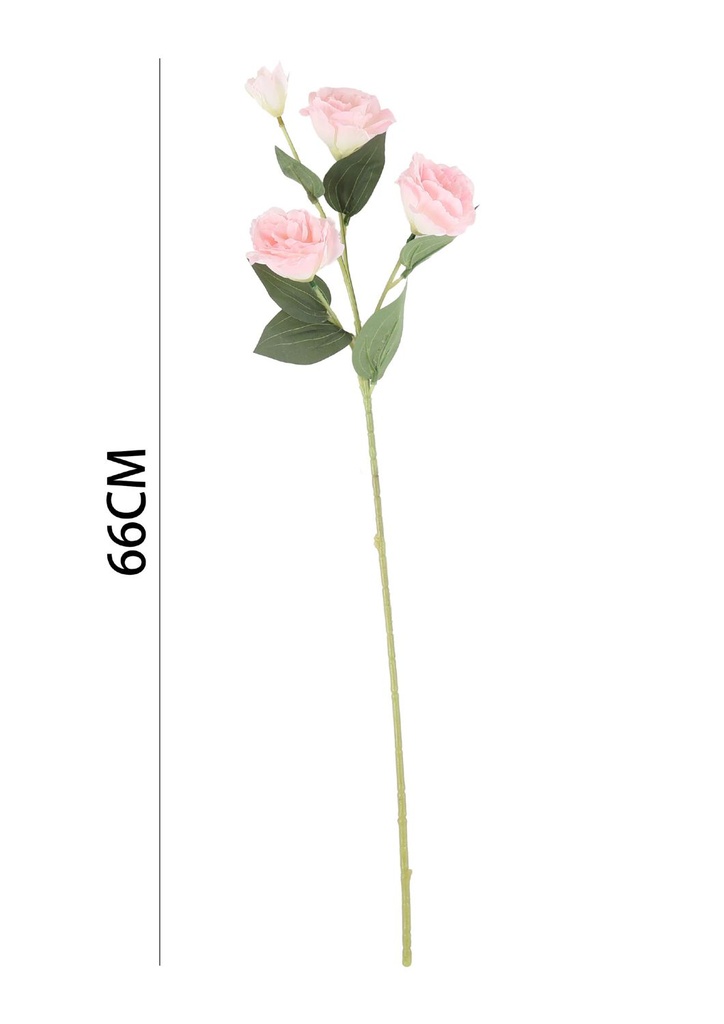 Ramo de flores artificiales - Lis de 4 cabezas en 66 cm