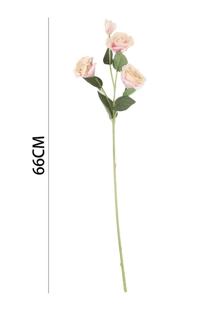 Ramo de flores artificiales - Lis de 4 cabezas en 66 cm