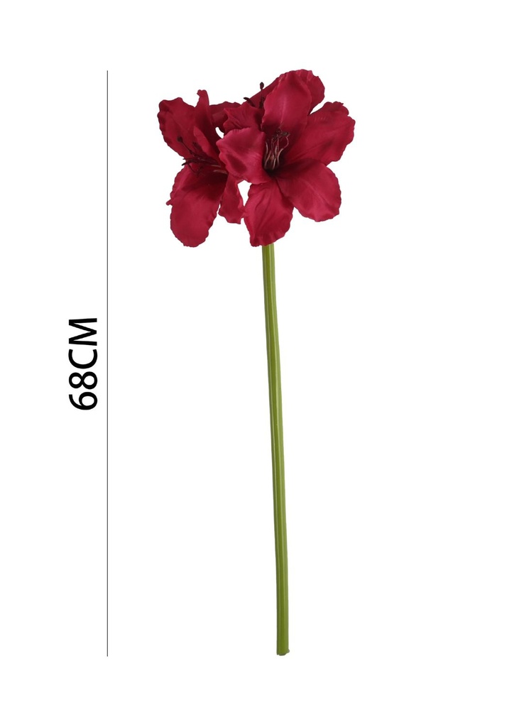 Ramo de flores artificiales - Lirio solitario en 68 cm