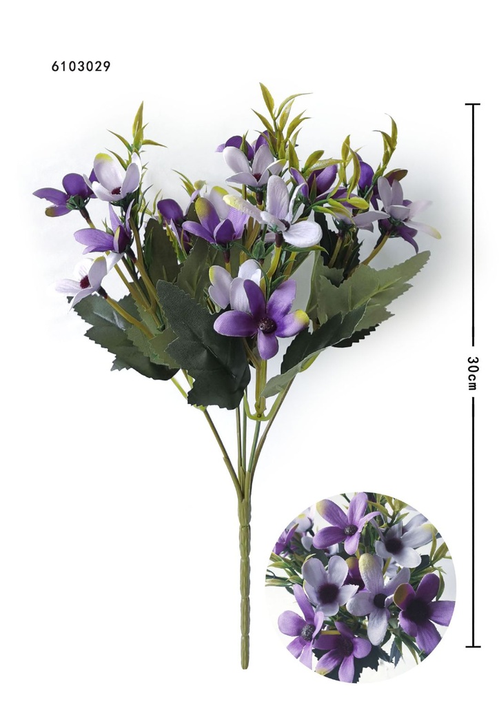 Ramo de orquídeas de 20 cabezas - Ramo decorativo