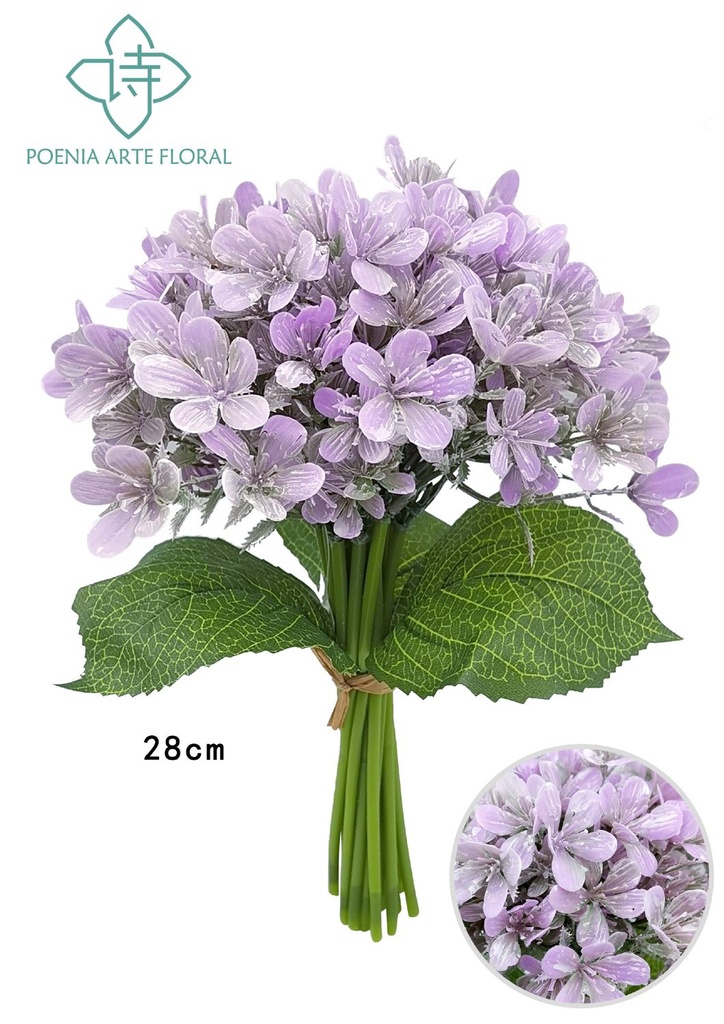 Grupo de pequeñas flores silvestres - Bouquet decorativo