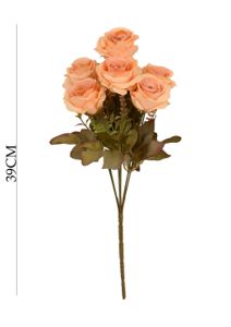 Ramo de 7 rosas grandes de otoño - Bouquet de flores de temporada