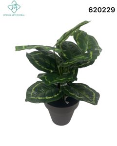 Bonsái artificial de planta verde de 45 cm con hojas de fénix - Planta decorativa