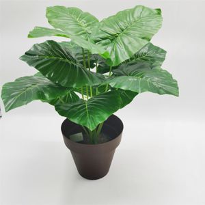 Bonsái artificial de planta verde de 45 cm liso - Planta decorativa