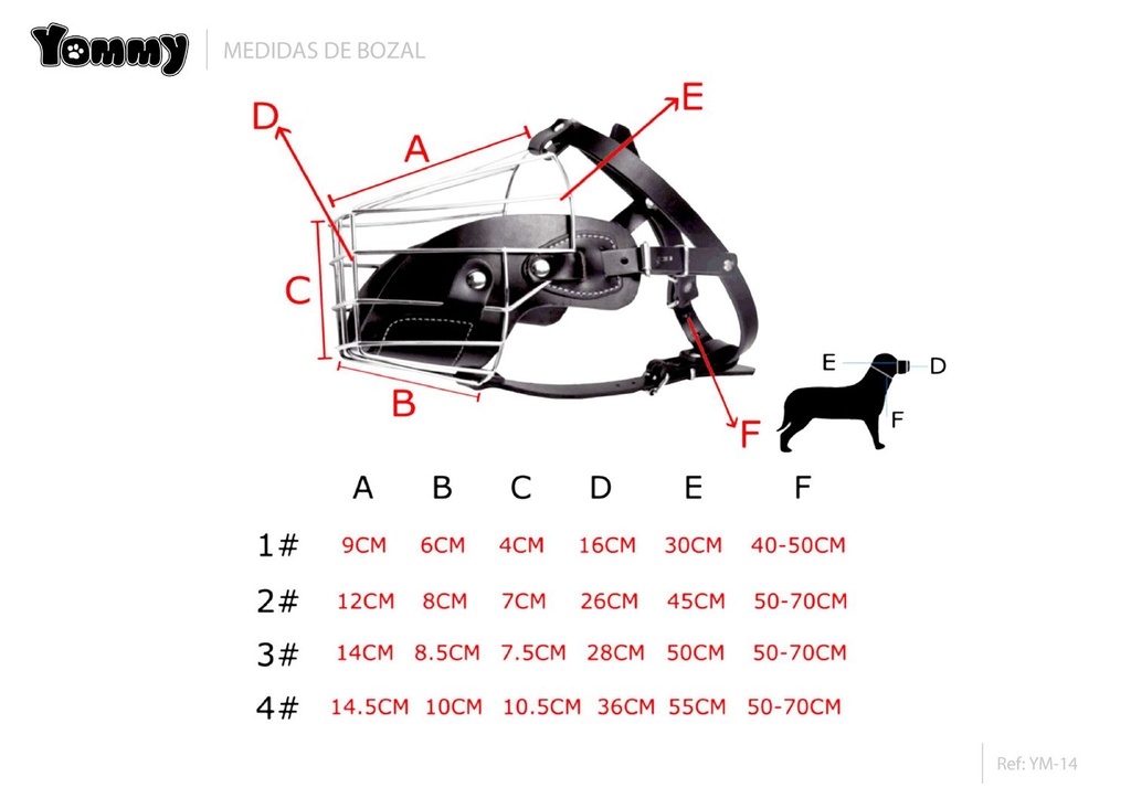 Bozal de perro de cuero de alta gama - Accesorio para control de mascotas