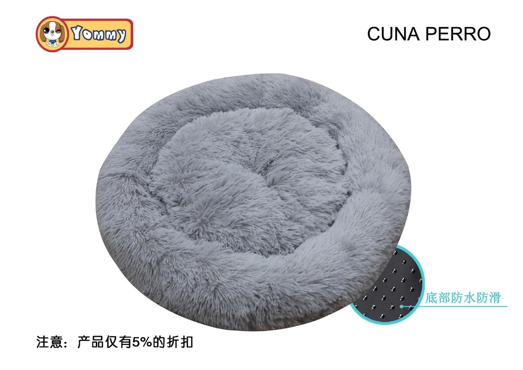 Colchoneta de perro (juego de 2 unidades) gris - Accesorios para mascotas