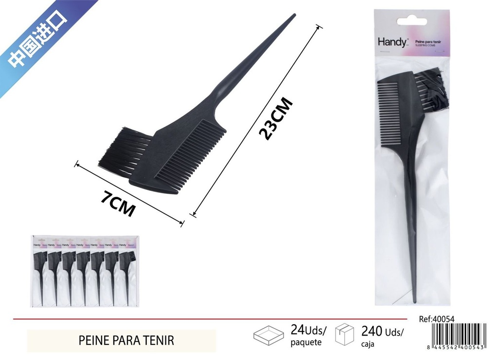 Peine para teñir nuevo material reforzado - Herramientas y accesorios para el cabello