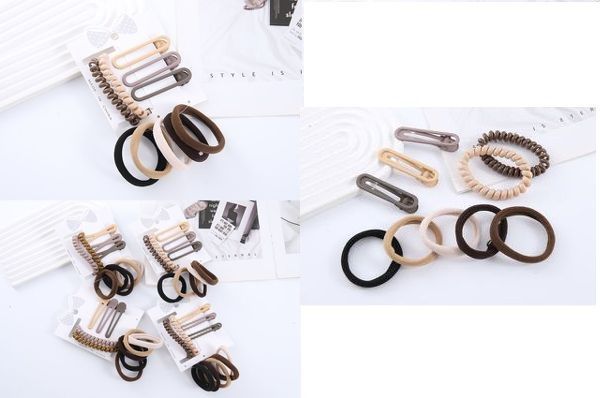 Pack de gomas de pelo (12 unidades) - Accesorios para el cabello