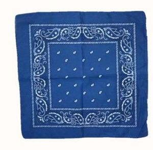 Pañuelo 55x55 azul 12 unidades - Pañuelos y accesorios