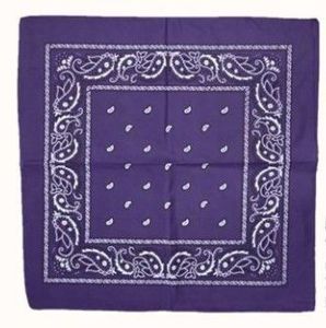 Pañuelo 55x55 morado 12 unidades - Pañuelos y accesorios