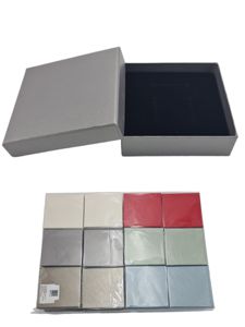 Caja de regalos 9x9x2.5cm 24 unidades - Caja de regalos