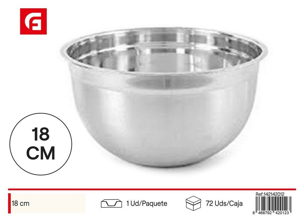 Ensaladera de 18 cm - Utensilios de cocina de acero inoxidable