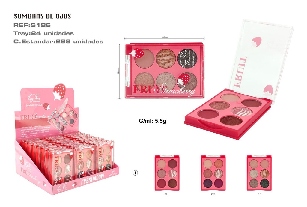 Sombra de ojos 288/C - Maquillaje para ojos