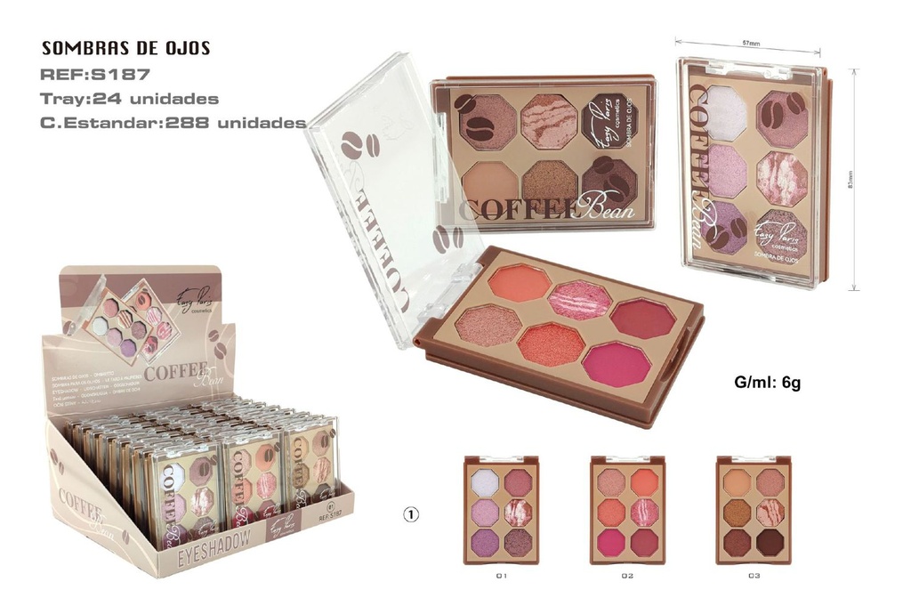 Sombra de ojos 288/C - Maquillaje para ojos