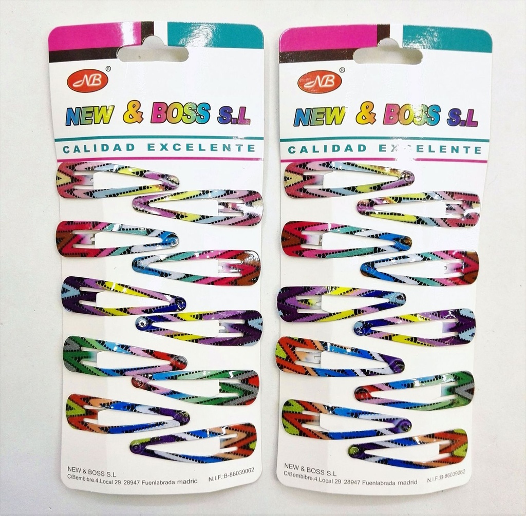 Ranas de 5CM 12/U 209115-2NB - Accesorios para el cabello