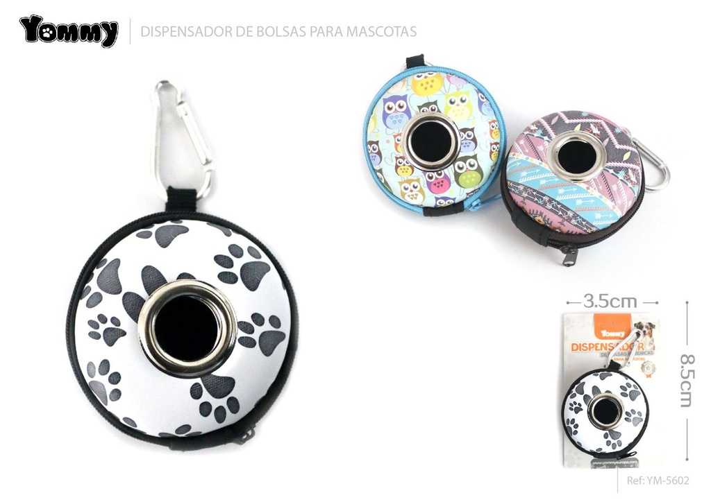 Portabolsas para mascotas 8.5*3.5CM - Accesorios para caminatas