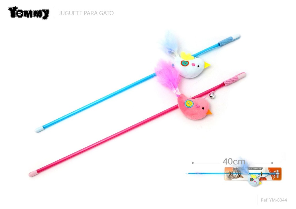 Juguete para gato 40cm - De estimulación y entretenimiento
