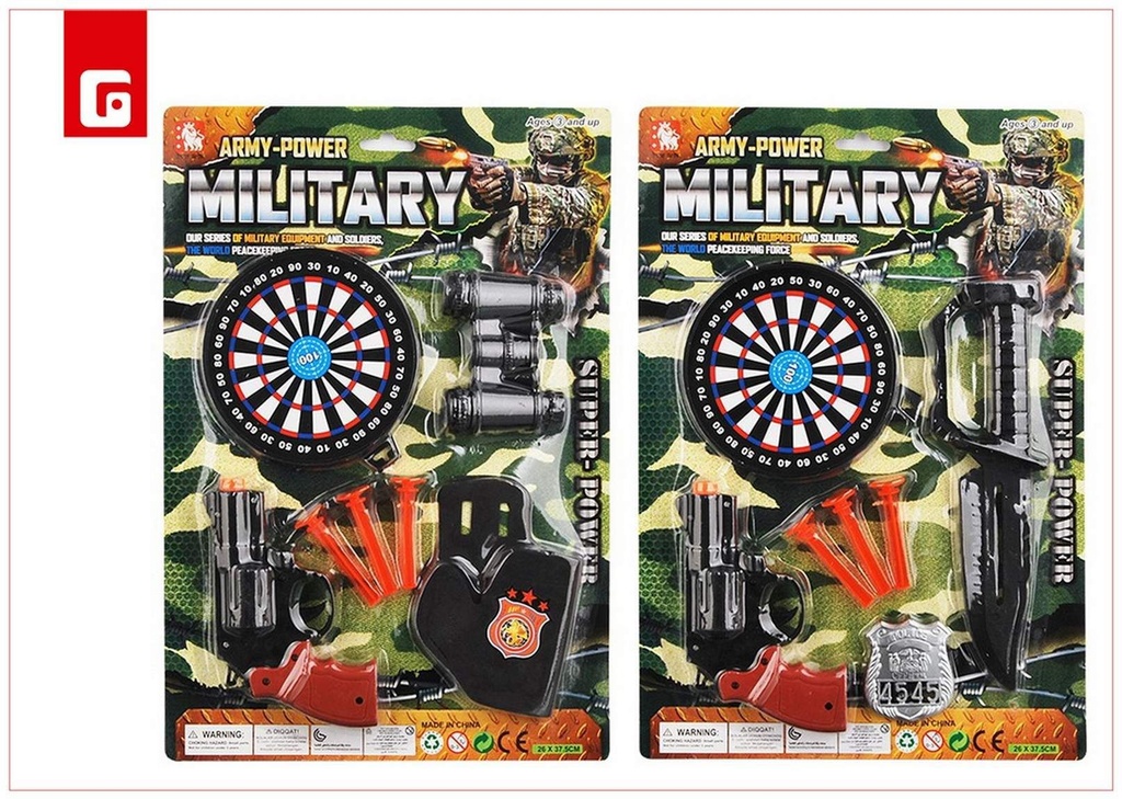 Conjunto de armas militares - Juguetes de acción y juegos de guerra