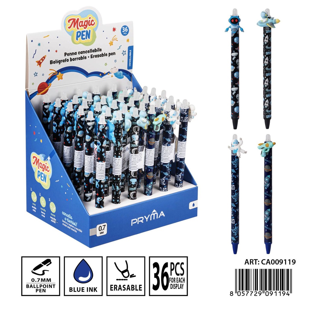 Bolígrafo borrable 0.7mm - Herramientas de escritura y papelería