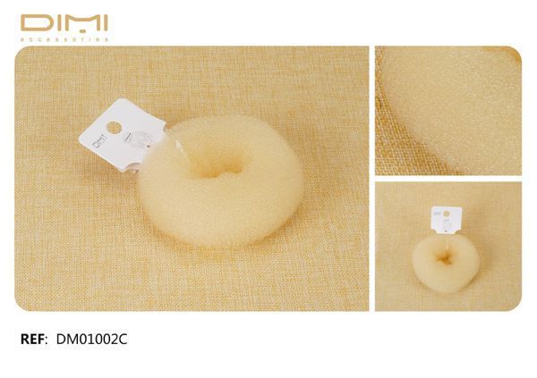 Coletero donut 11 cm 12/U DM01002C - Accesorios de belleza para peinados