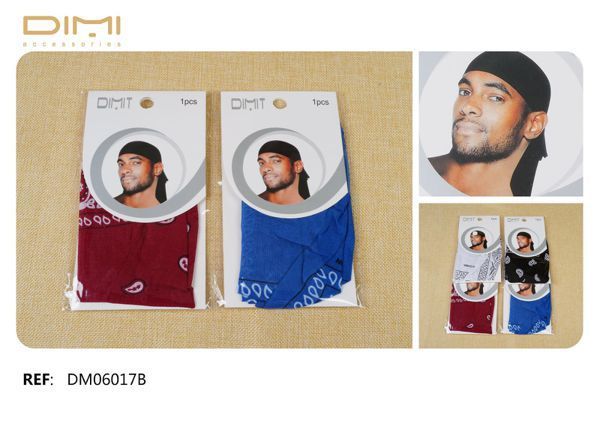 Durags para el cabello 12/U DM06017B - Accesorios de belleza para peinados