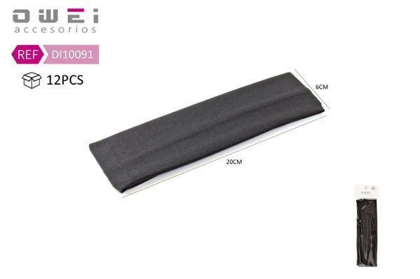 Cinta de pelo 5.5 cm 12 unidades - Accesorios para el cabello