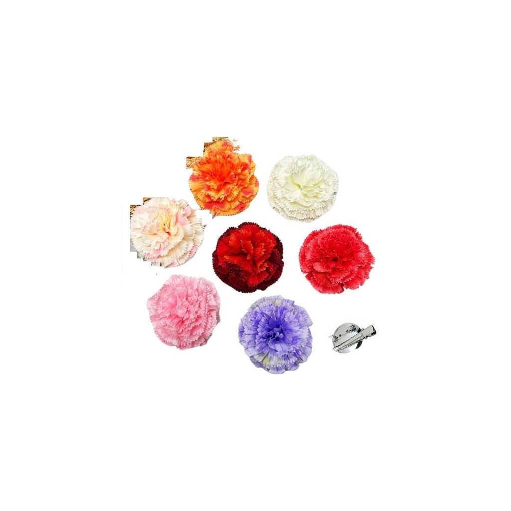 Pinza/broche flor 12 unidades - Accesorios para el cabello