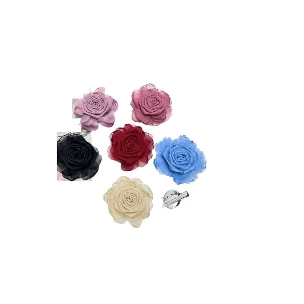 Pinza/broche flor 12 unidades - Accesorios para el cabello