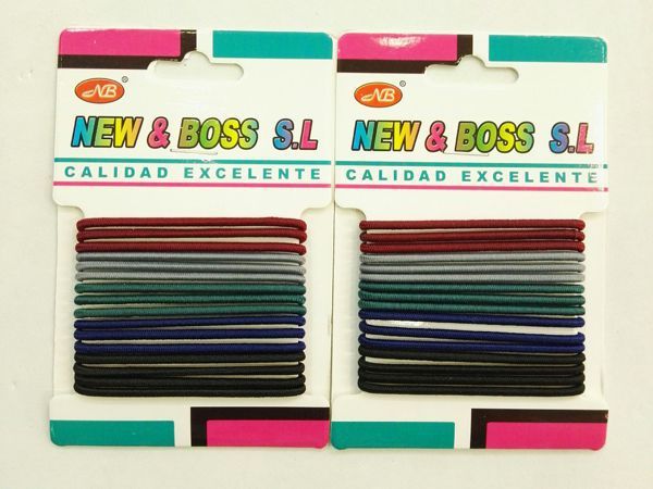 Goma fina 24 unidades - Accesorios para el cabello