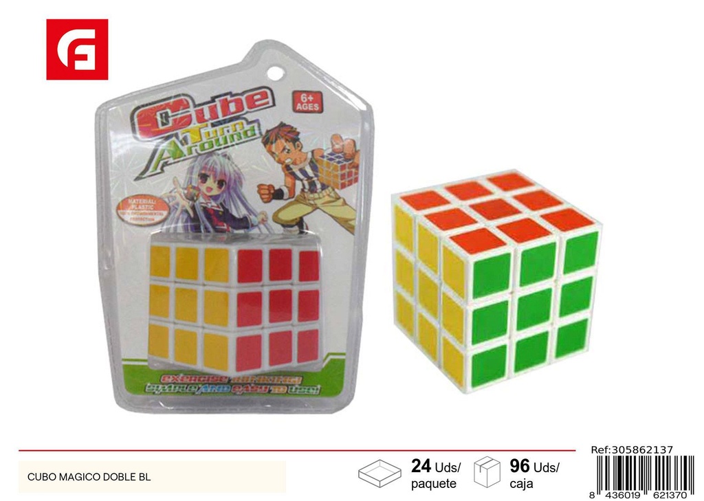 Cubo mágico doble BL - Juguetes y rompecabezas