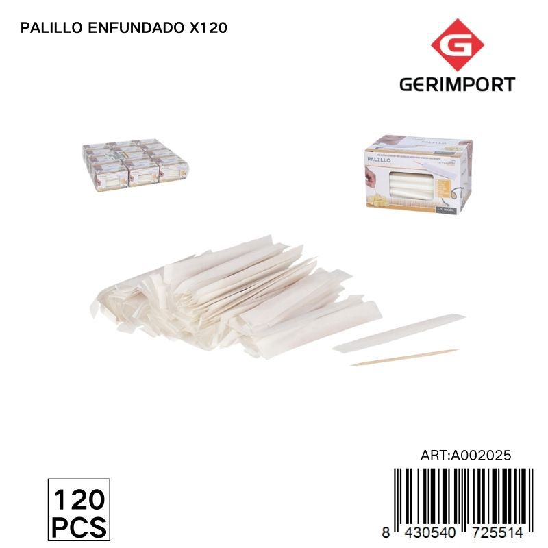 Palillo enfundado x120 - Accesorios de cocina