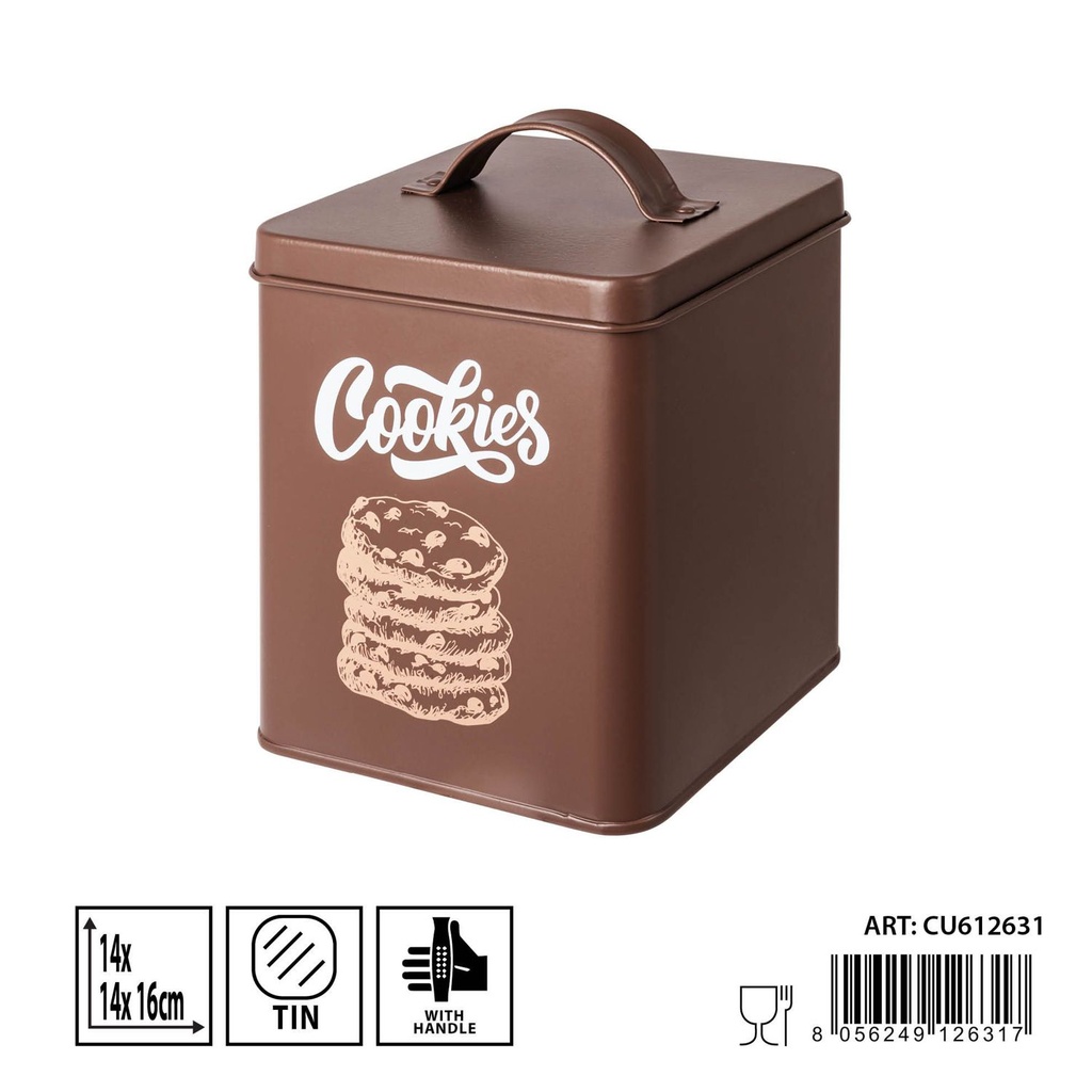 Botella L/POP 14x14x16 cm - Tarro organizador