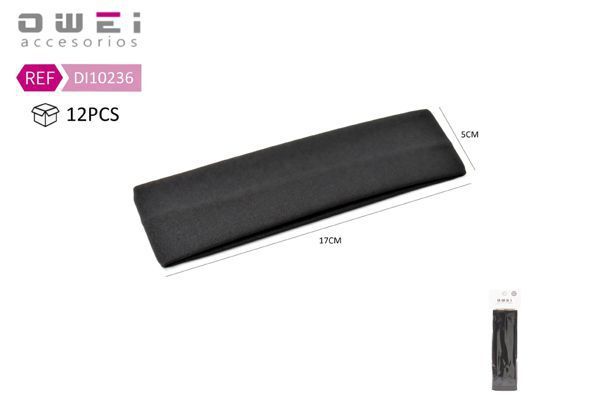 Cinta de pelo 5cm 12/u Leticia Well - Accesorios de cabello