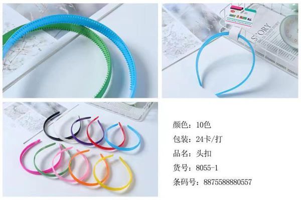Diademas 1.2cm 24/u Leticia Well - Accesorios de cabello