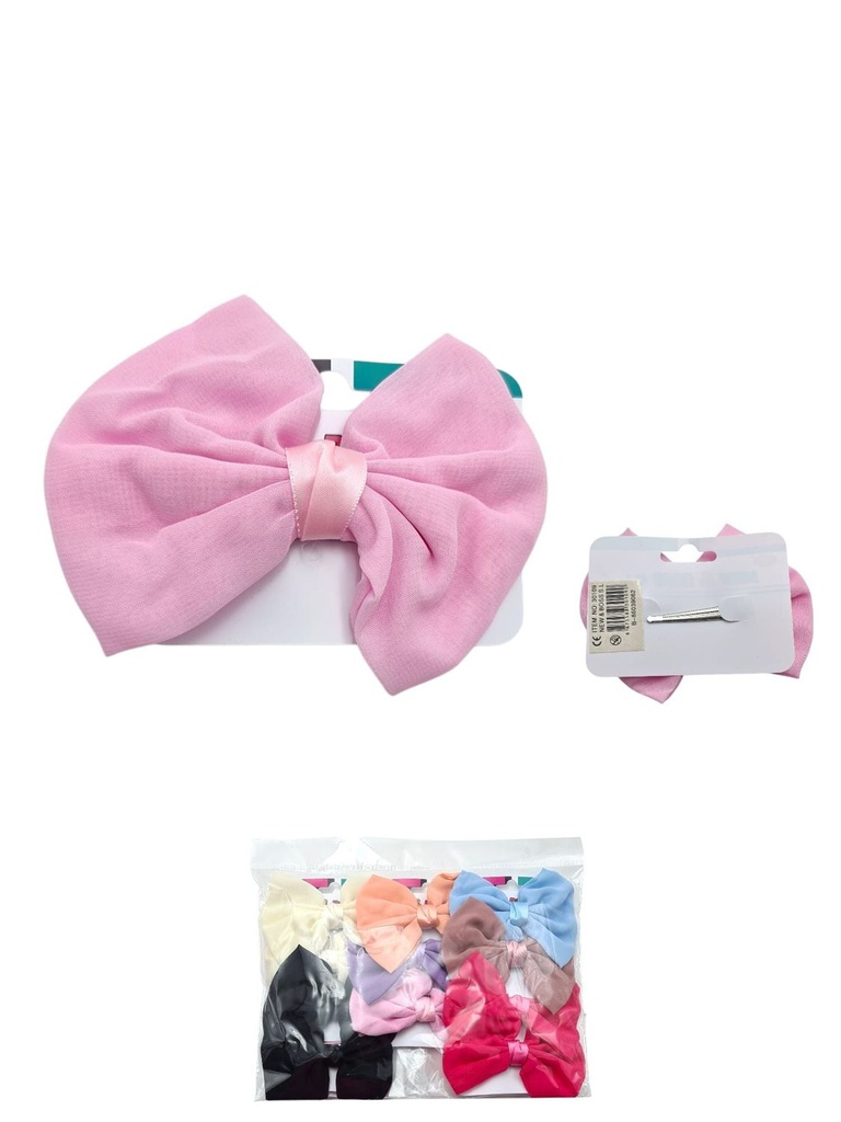 Pinza lazo 12/u Leticia Well - Accesorios de cabello