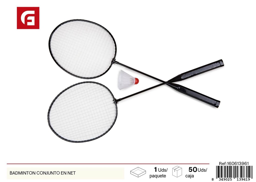 Conjunto de juguete de bádminton - Juegos al aire libre y juguetes deportivos