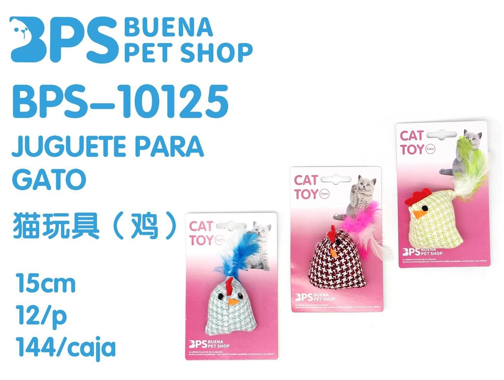 Juguete para gato de 15 cm - Juguetes y entretenimiento felino