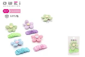 Pinza set 2/p 12/u CL25995 OW - Clips de pelo en hermoso set