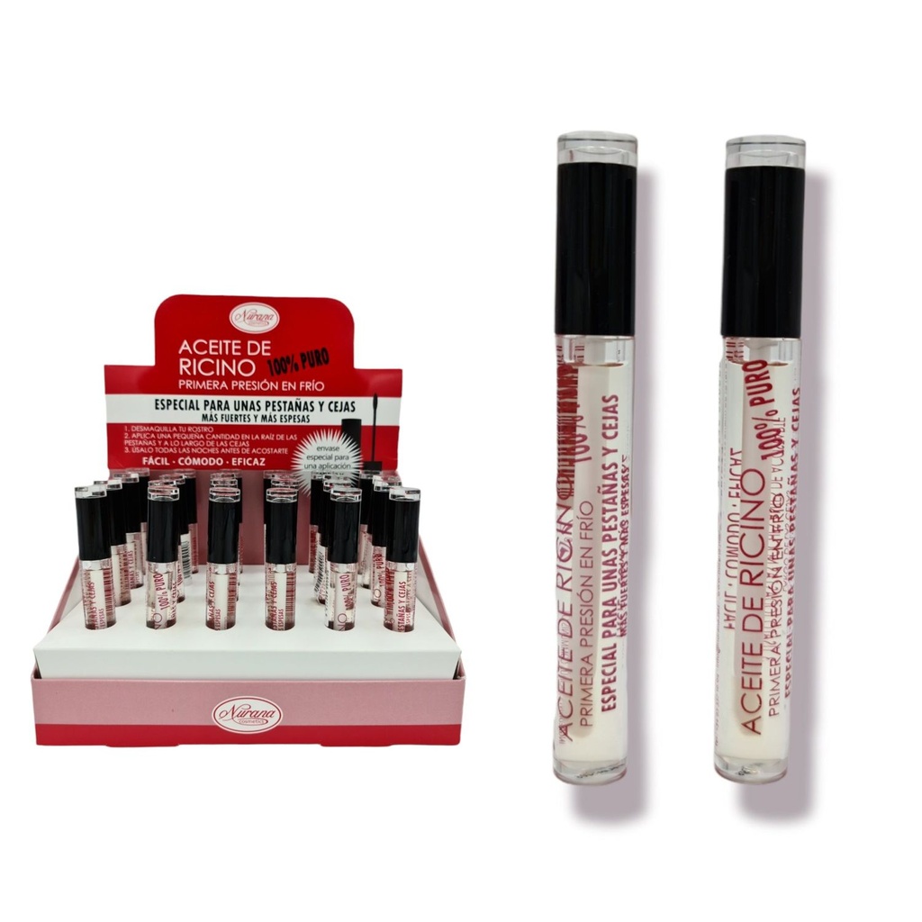  Aceite de ricino para uñas, pestañas y cejas - Tratamientos de belleza