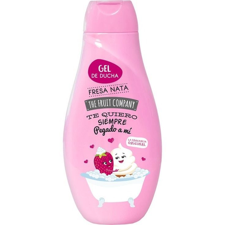 Gel The Fruit Company 600ml fresa nata - Gel de baño