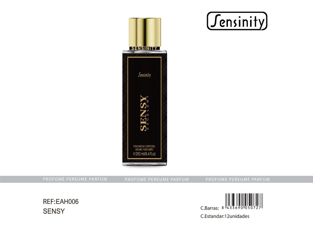 Bruma excelente SENSY 250 ml - Aromas y fragancias