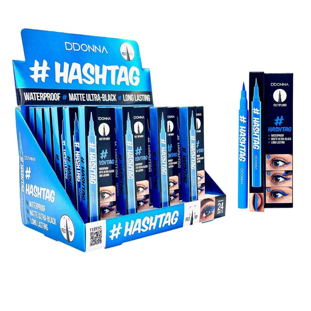 Eyeliner líquido Futre Azul 24/U 11251C DD - Cosméticos de ojos