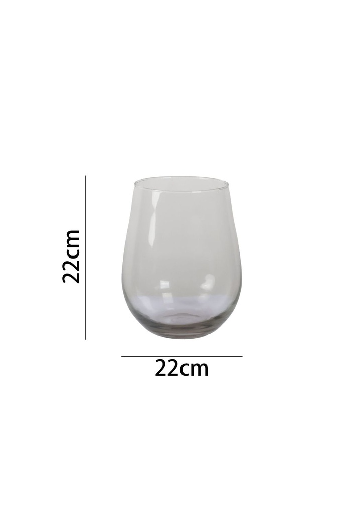 Florero Allen D22 H22 cm - Jarrones y floreros de vidrio